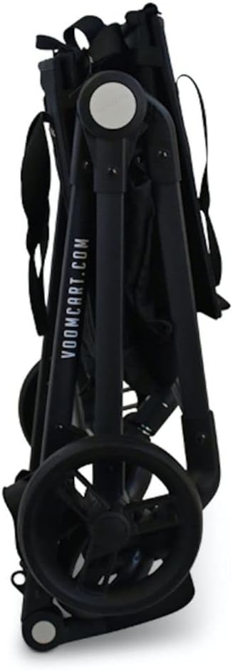 VOOMcart Personal Collapsible Grocery Cart with Wheels and Removable Baskets
