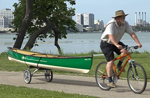 Wike Kayak, Canoe, and Surf Cart - Includes Ultra Lite Smart Stick Tow Bar
