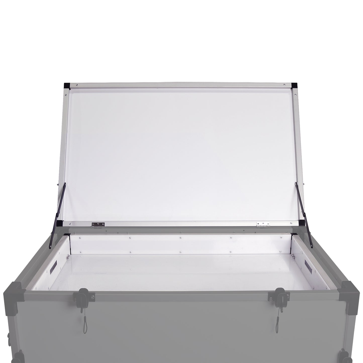 Wike Utility Street Vending Lid & Tray - Accessory for Landscape Trailer