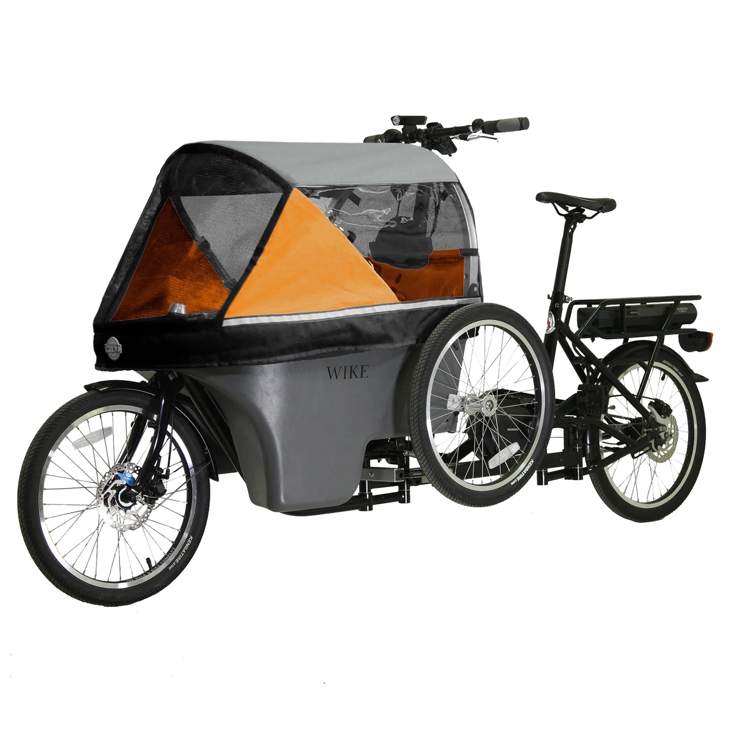 Wicycle® 'WIKE Electric Salamander' E-Cargo Bicycle & Stroller