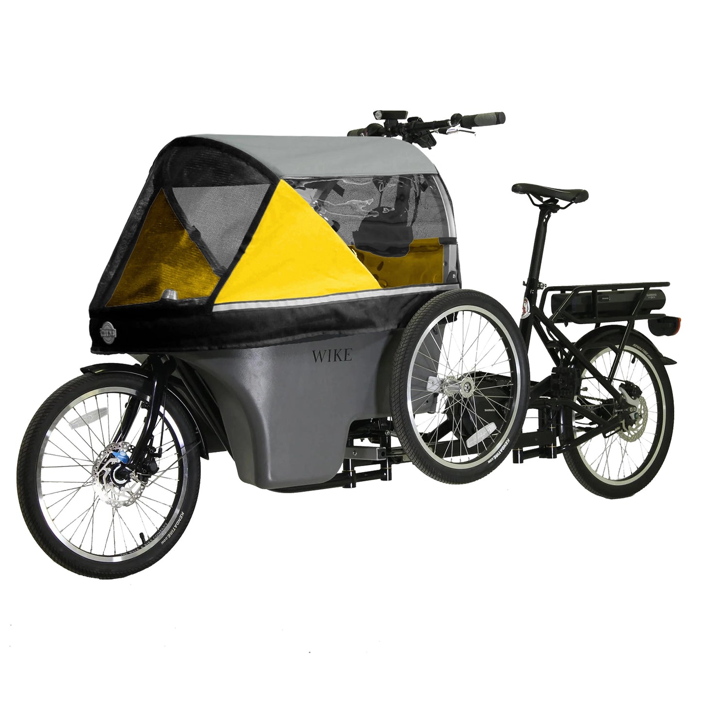 Wicycle® 'WIKE Electric Salamander' E-Cargo Bicycle & Stroller