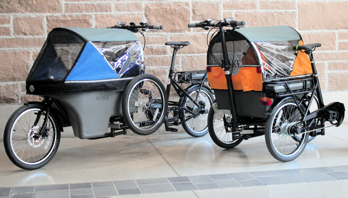 Wicycle® 'WIKE Electric Salamander' E-Cargo Bicycle & Stroller
