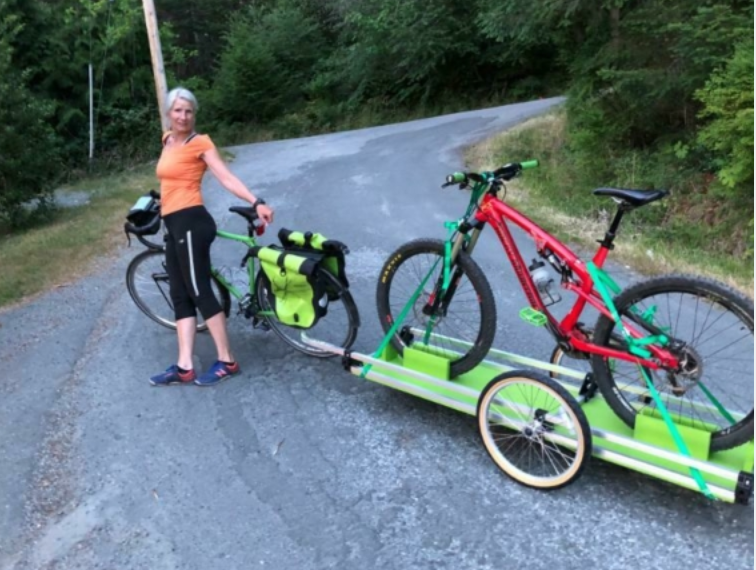 Wike DIY Flatbed Cargo Bicycle Trailer Kit