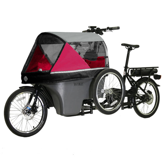 Wicycle® 'WIKE Electric Salamander' E-Cargo Bicycle & Stroller