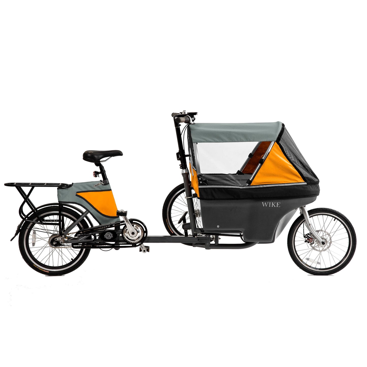 Bicycle with stroller attached sales
