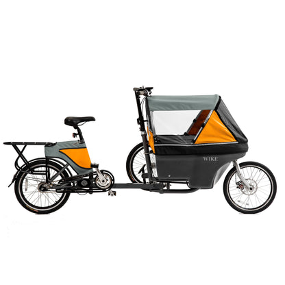 Wicycle WIKE Salamander Cargo Bicycle Stroller Black Grey