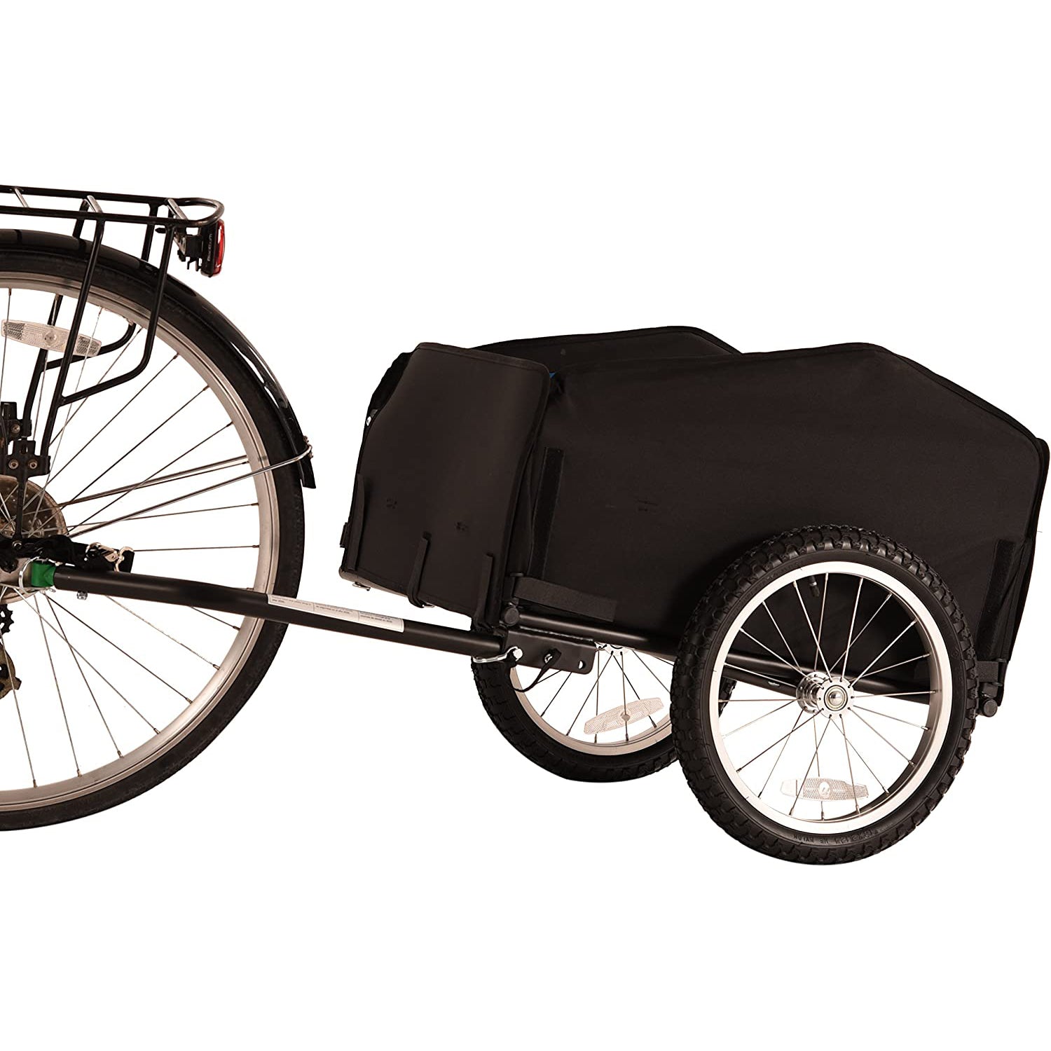 wike premium double bike trailer