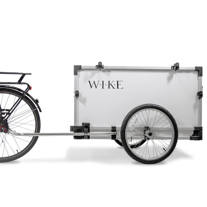 Wike Aluminum Landscaping & Utility Cargo Bike Trailer