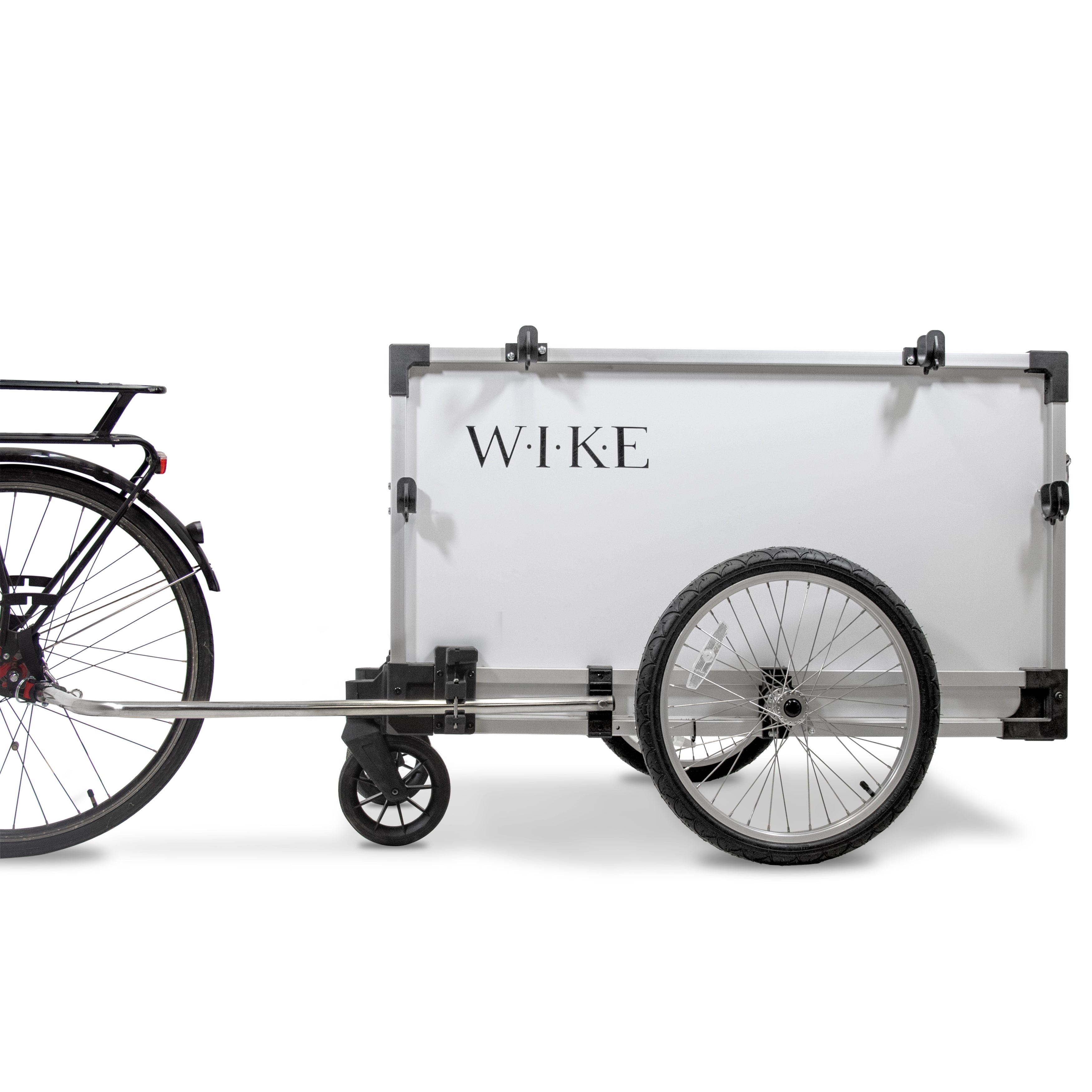 Wike Aluminum Landscaping Utility Cargo Bike Trailer Wike Inc