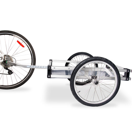 Wike Aluminum Heavy Duty Flatbed Bike Trailer