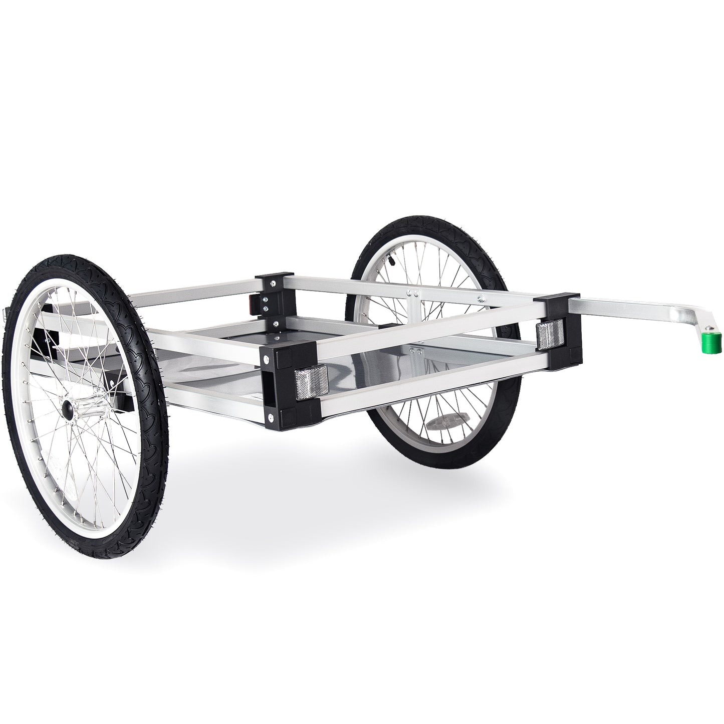 Wike Aluminum Heavy Duty Flatbed Bike Trailer