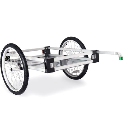 Wike Aluminum Heavy Duty Flatbed Bike Trailer