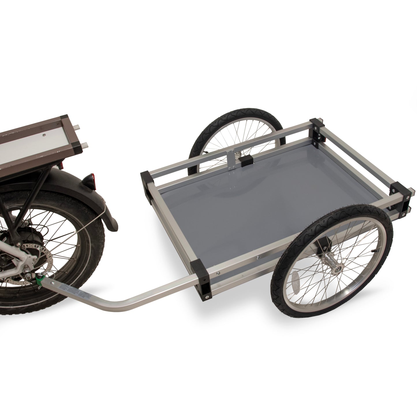 Wike Aluminum Heavy Duty Flatbed Bike Trailer