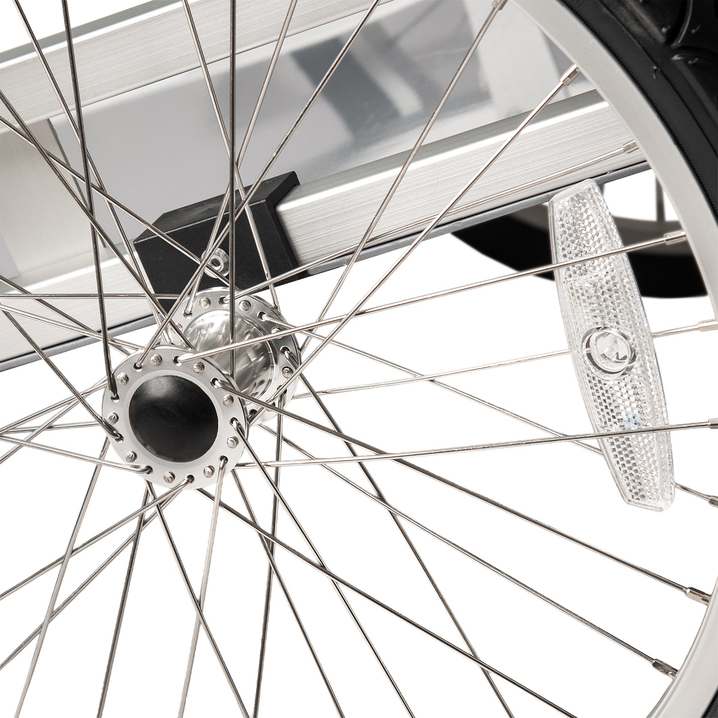 Wike Aluminum Heavy Duty Flatbed Bike Trailer