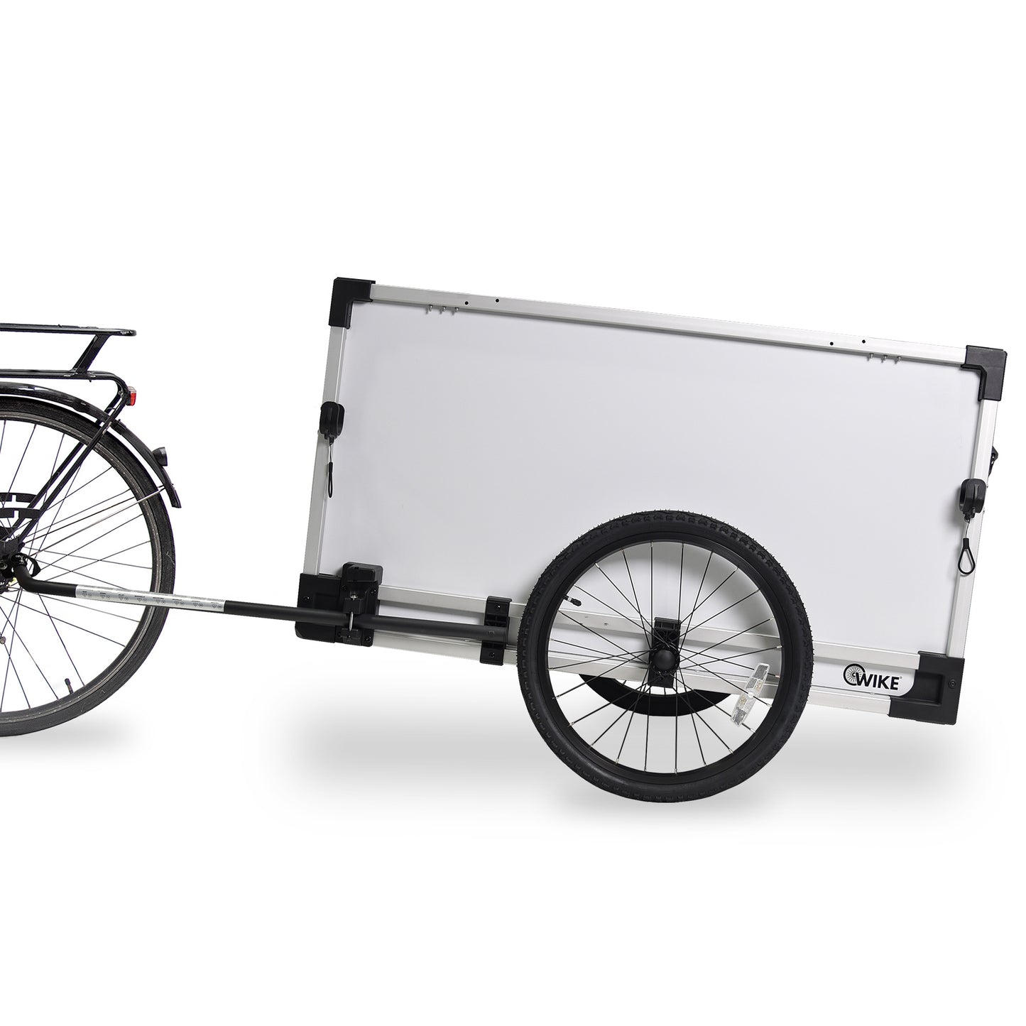 Wike Aluminum Landscaping & Utility Cargo Bike Trailer