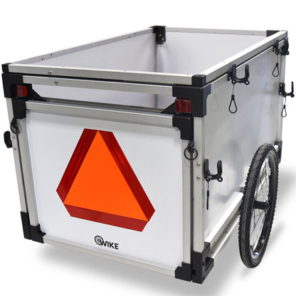 Wike Aluminum Landscaping & Utility Cargo Bike Trailer