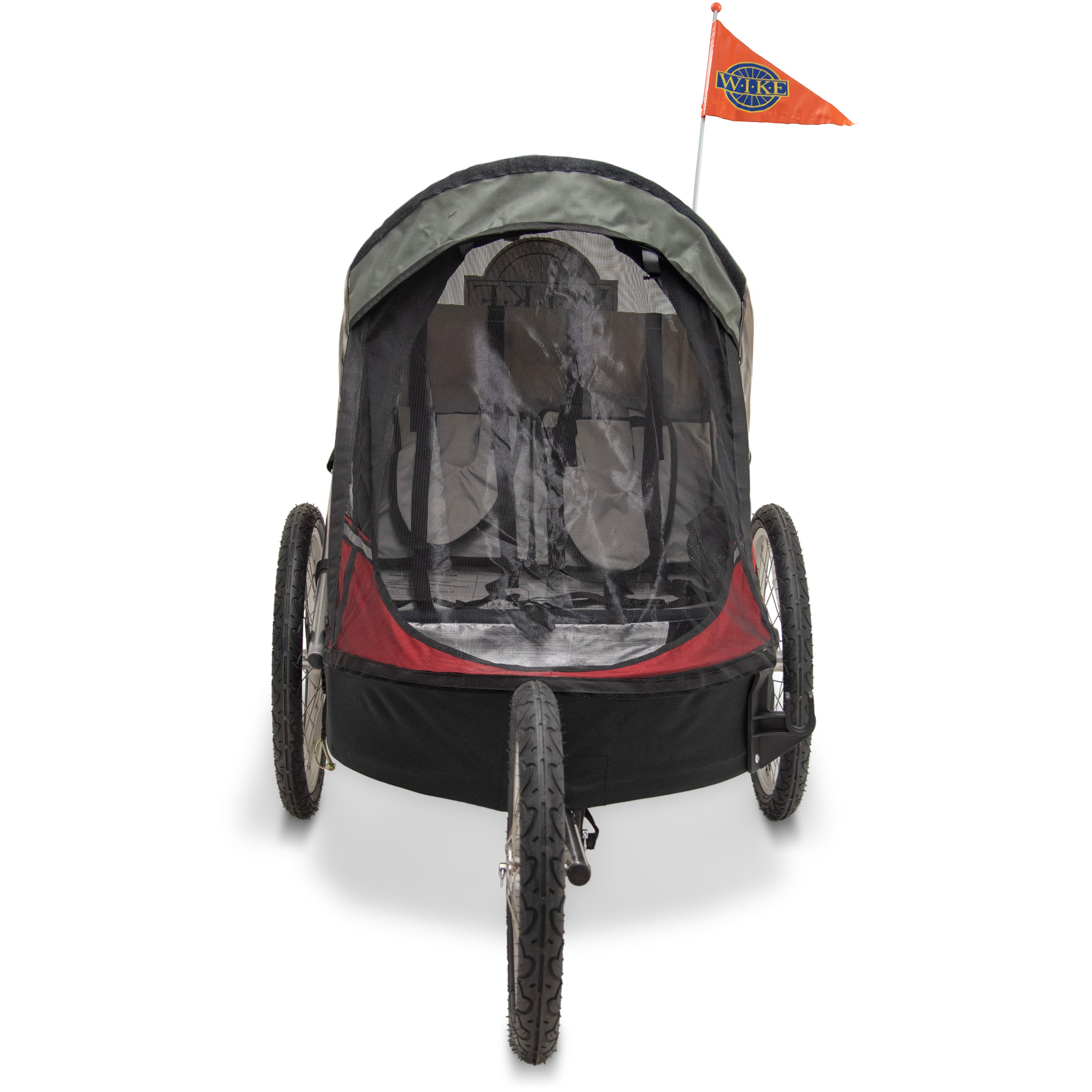 Wike Premium Double Children s Bike Trailer Includes Stroller