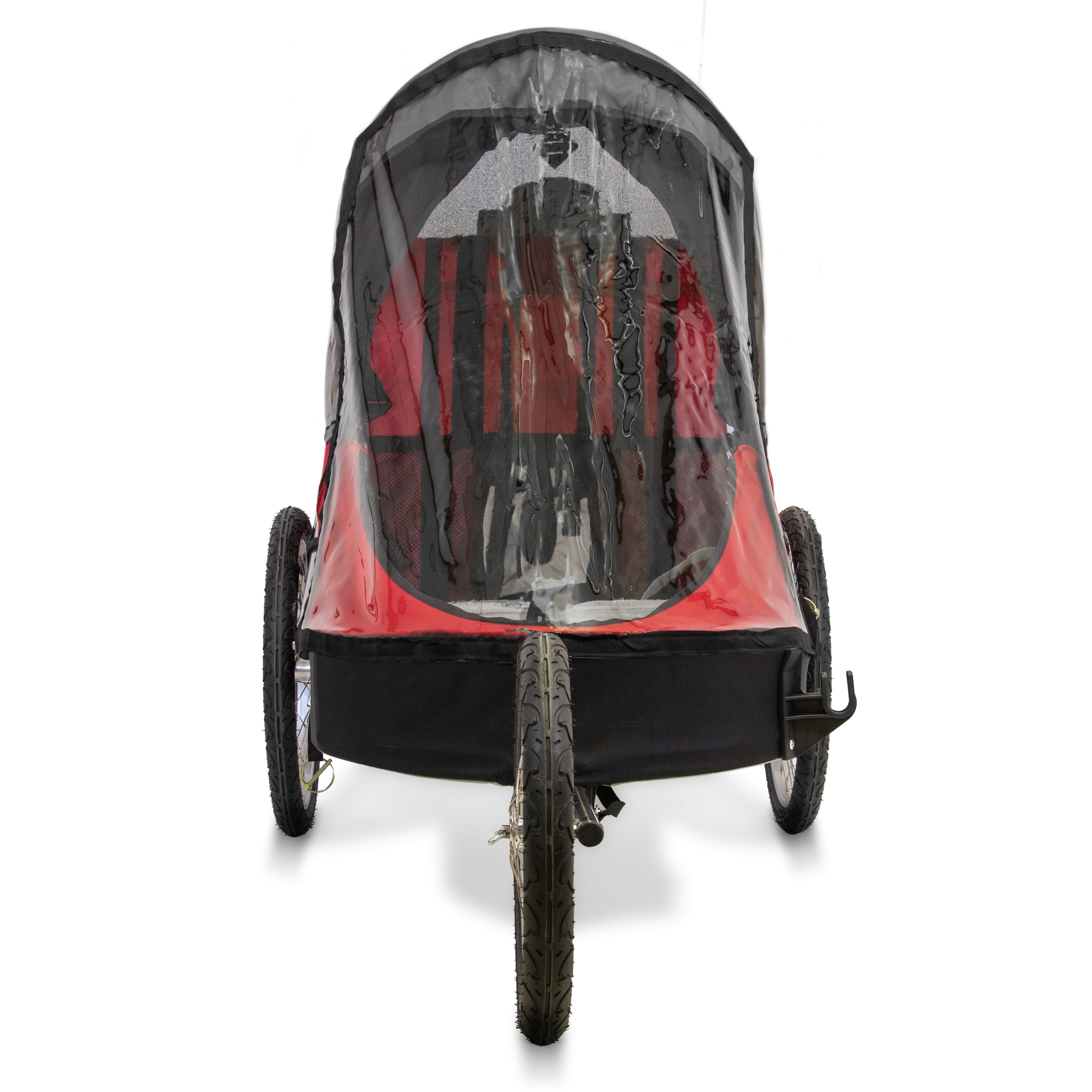 Single bike cheap trailer stroller